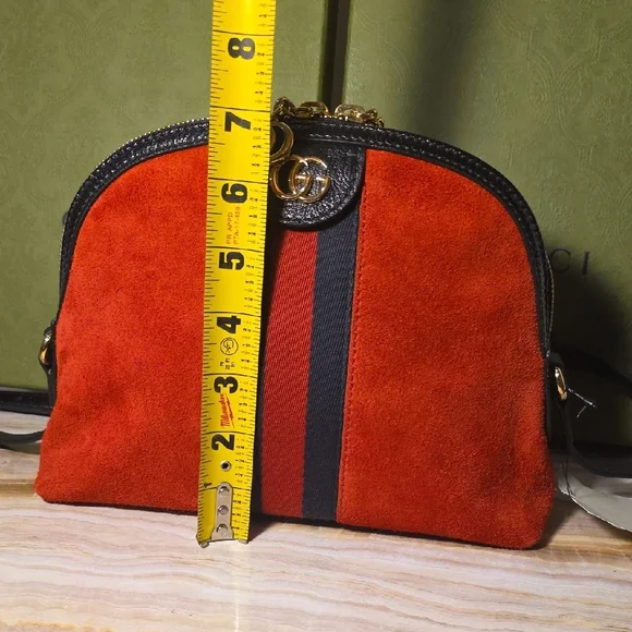 Gucci Red and Black Crossbody Bag - Picture 13 of 14